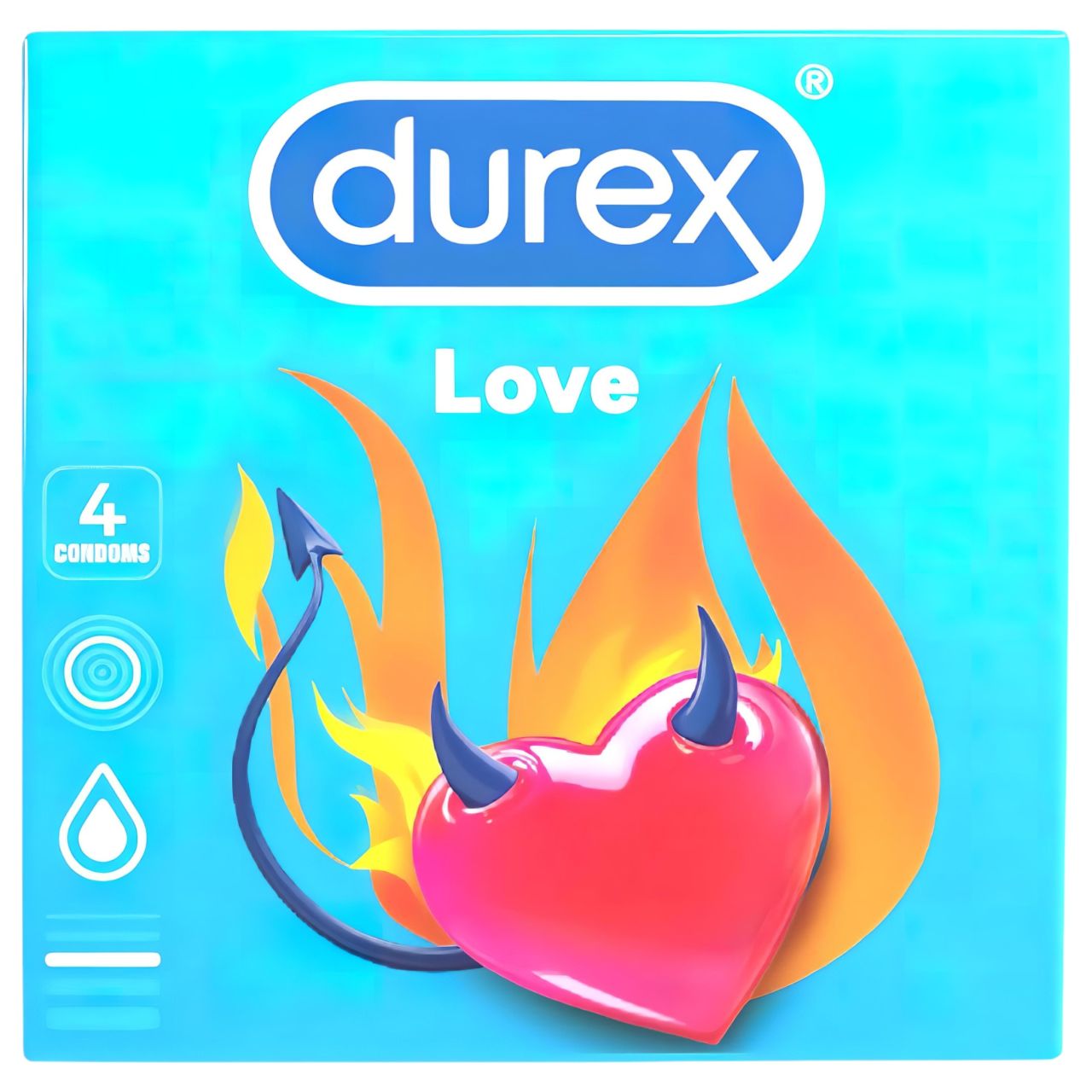 Durex óvszer Love - Easy-on óvszer (4db)