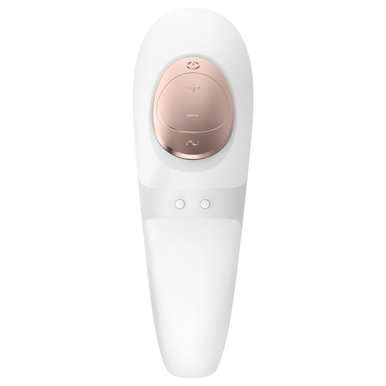 Satisfyer Pro 4 Couples - akkus léghullámos párvibrátor (fehér)