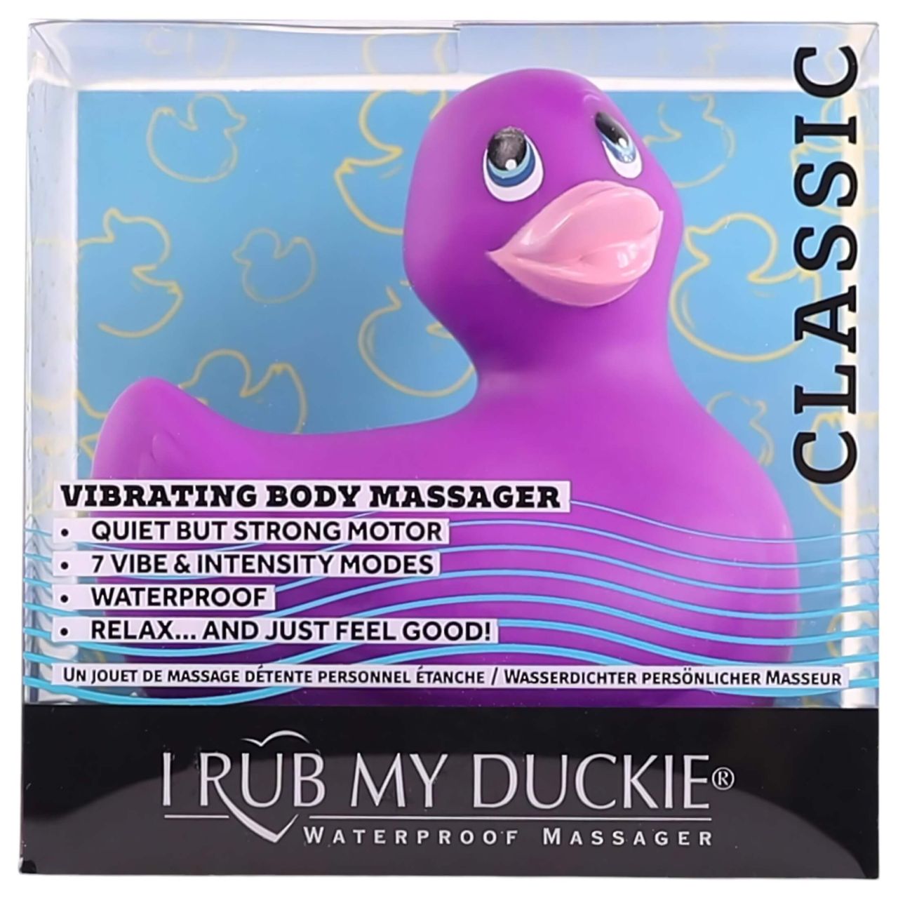 My Duckie 2.0 - vízálló csiklóvibrátor (lila)