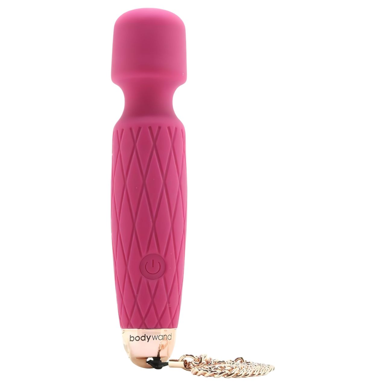 Bodywand Luxe - akkus, mini masszírozó vibrátor (sötétpink)