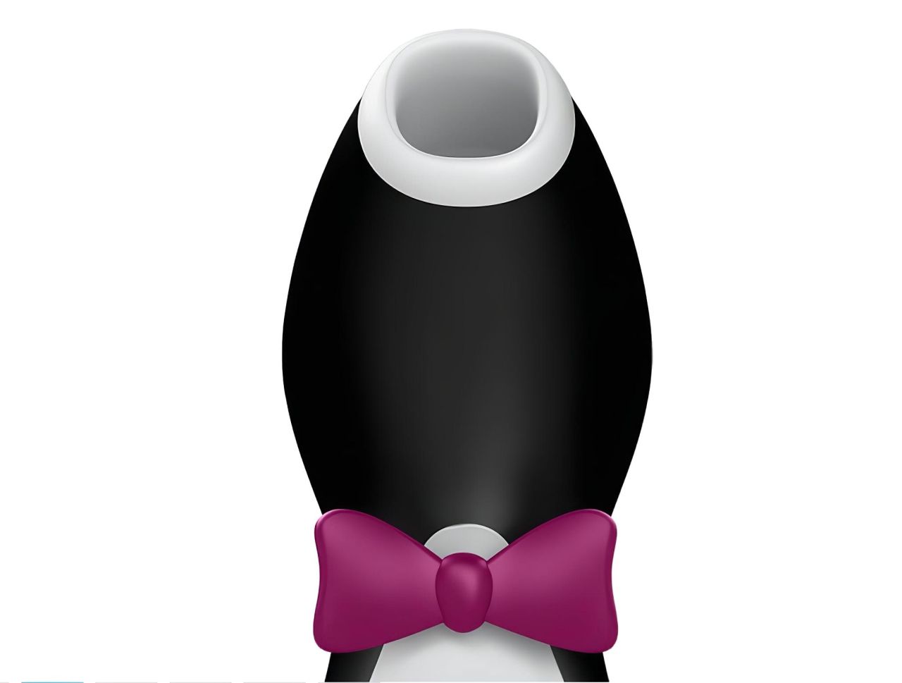 Satisfyer Penguin - akkus, vízálló csiklóizgató (fekete-fehér)