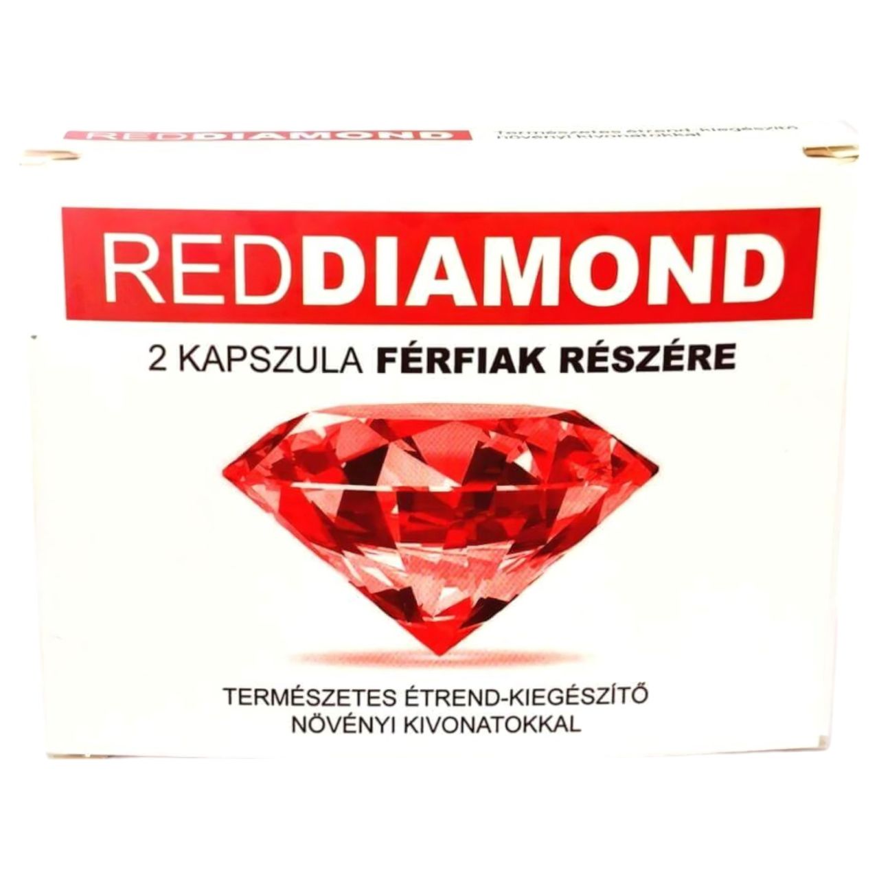 Red Diamond - természetes étrend-kiegészítő férfiaknak (2db)