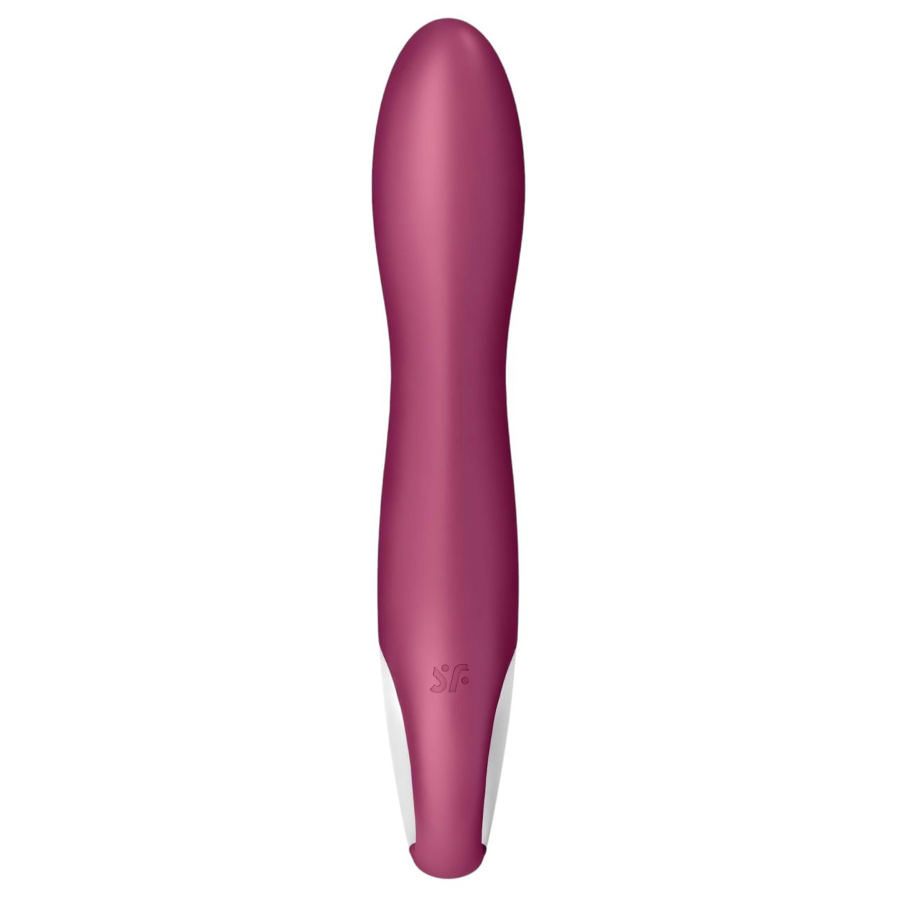 Satisfyer Big Heat - akkus, melegítő G-pont vibrátor (piros)