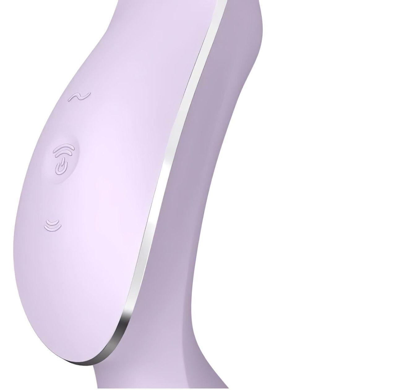 Satisfyer Curvy Trinity 2 - akkus léghullámos 2in1 vibrátor (lila)