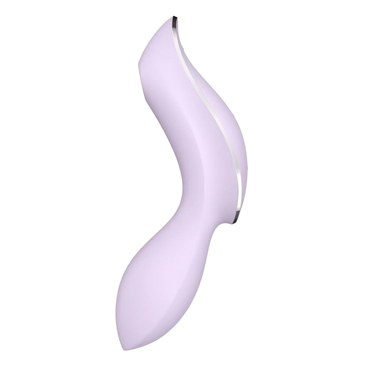 Satisfyer Curvy Trinity 2 - akkus léghullámos 2in1 vibrátor (lila)