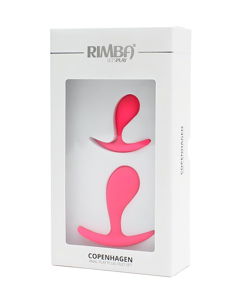 Rimba Copenhagen - anál plug szett - pink (2db)