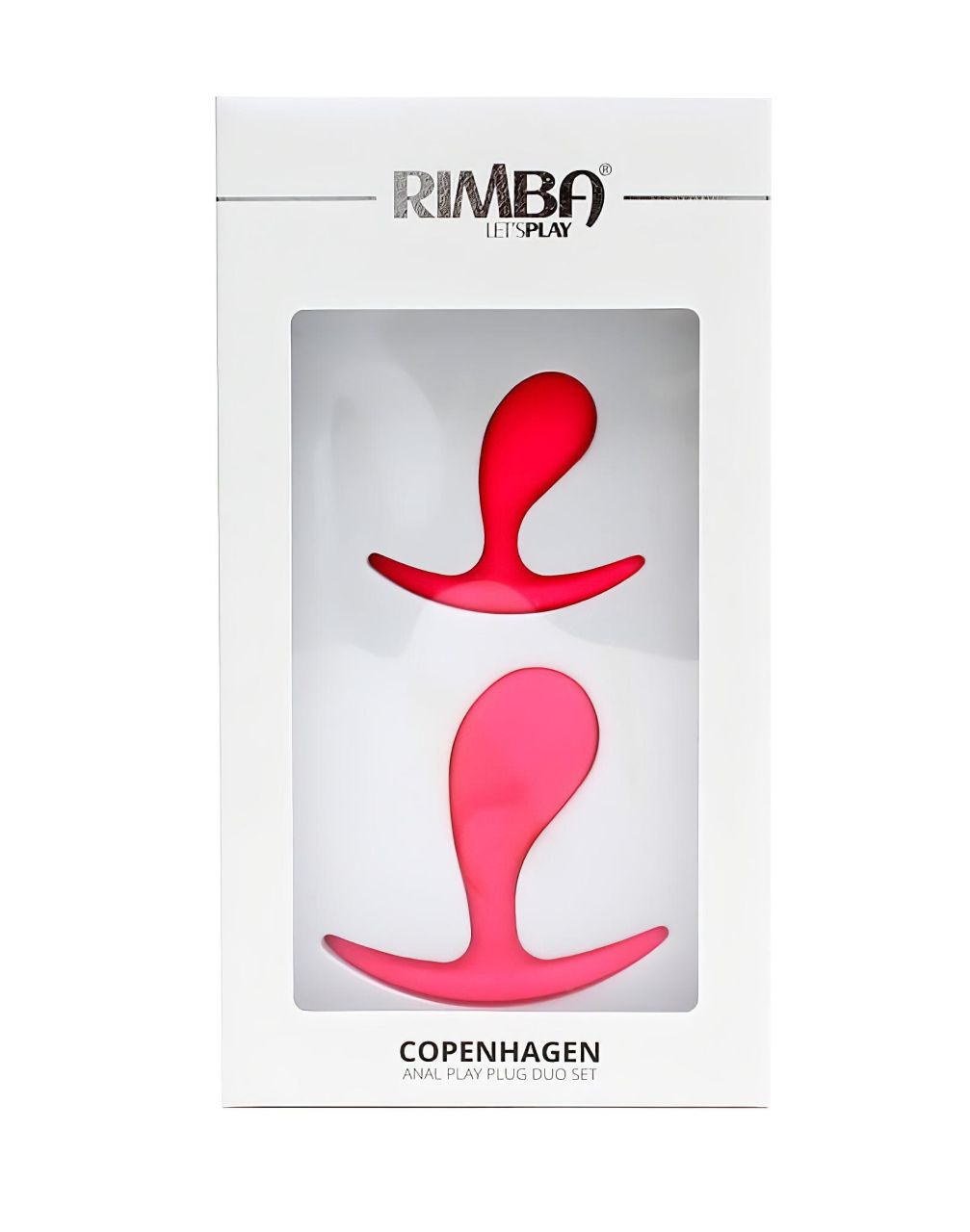 Rimba Copenhagen - anál plug szett - pink (2db)