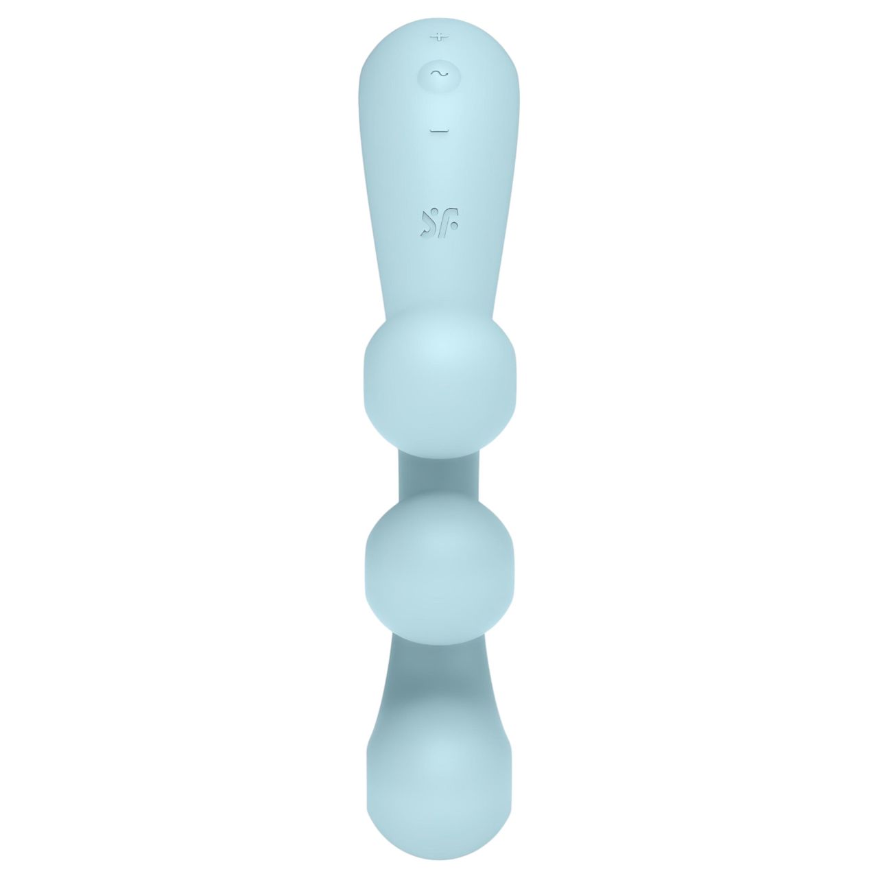 Satisfyer Tri Ball 2 - akkus, multifunkciós vibrátor (menta)