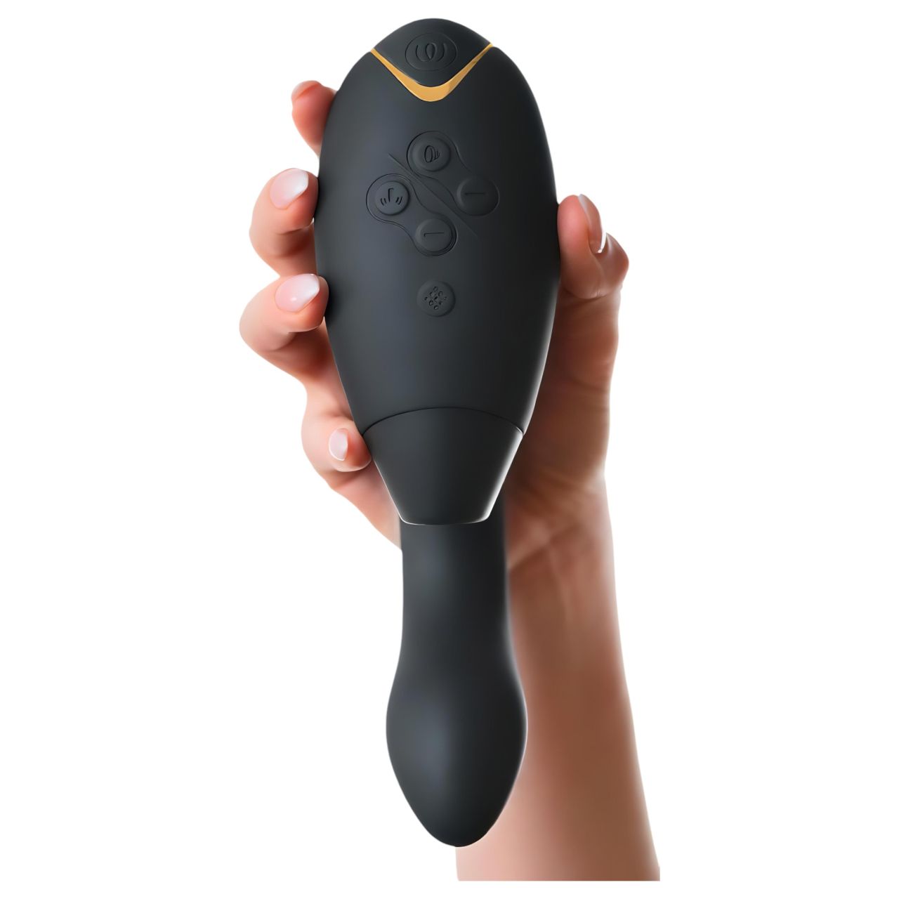 Womanizer Duo 2 - 2in1 G-pont vibrátor (fekete)