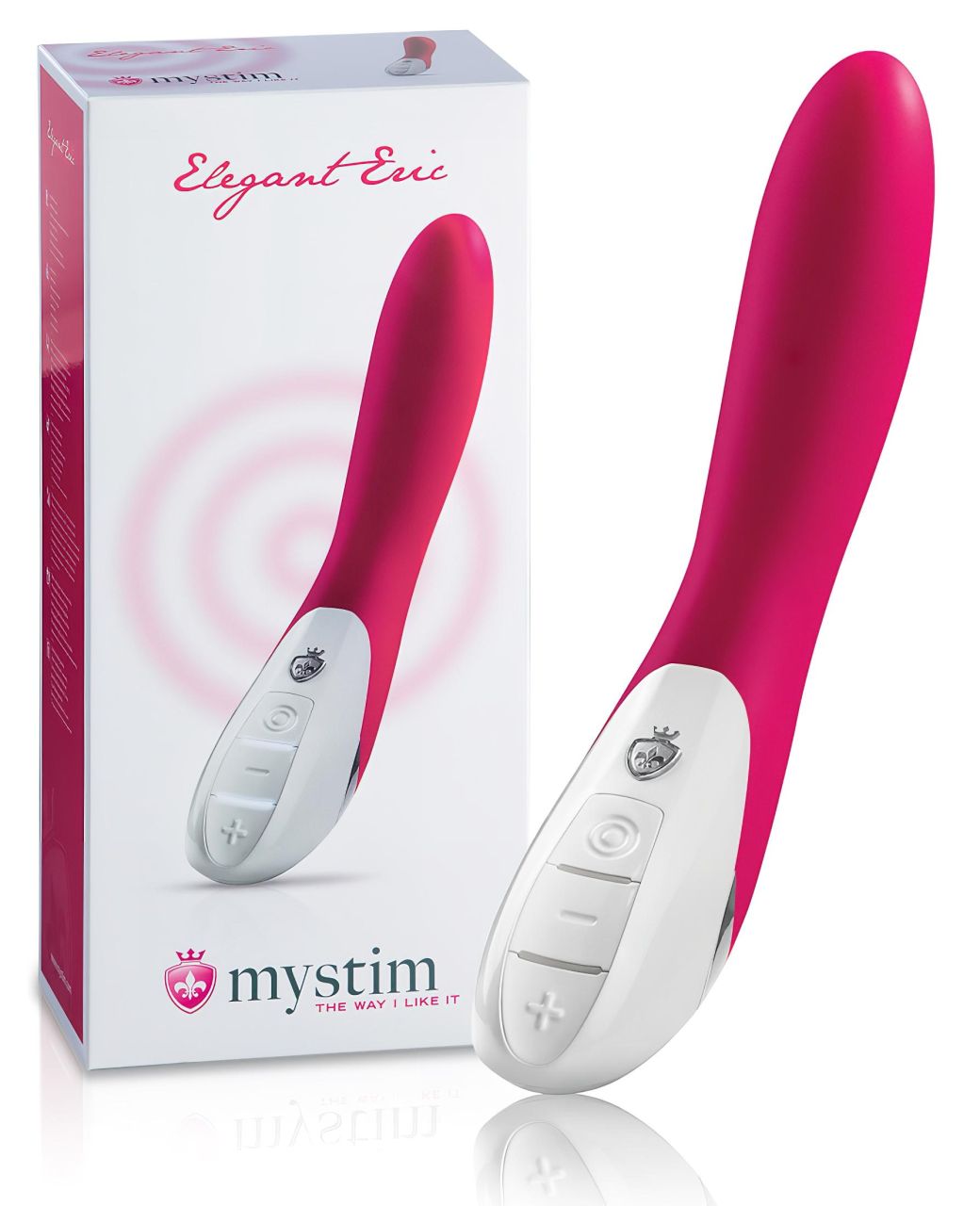 mystim Elegant Eric - dupla-motoros vibrátor (pink)