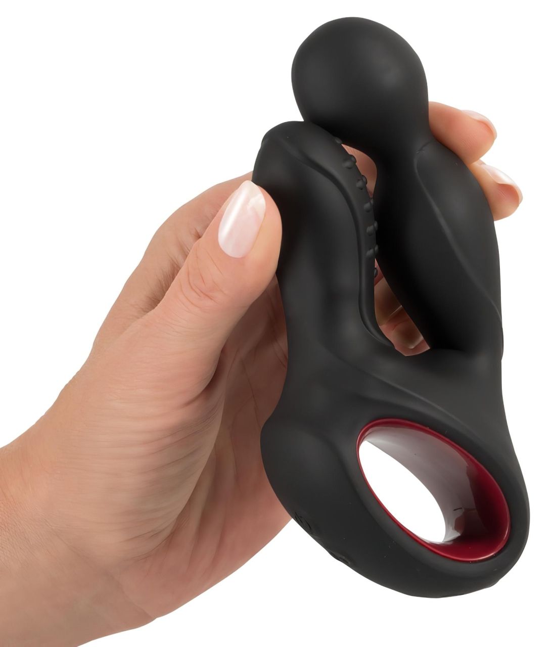 You2Toys Massager - forgó, melegítő prosztata vibrátor (fekete)