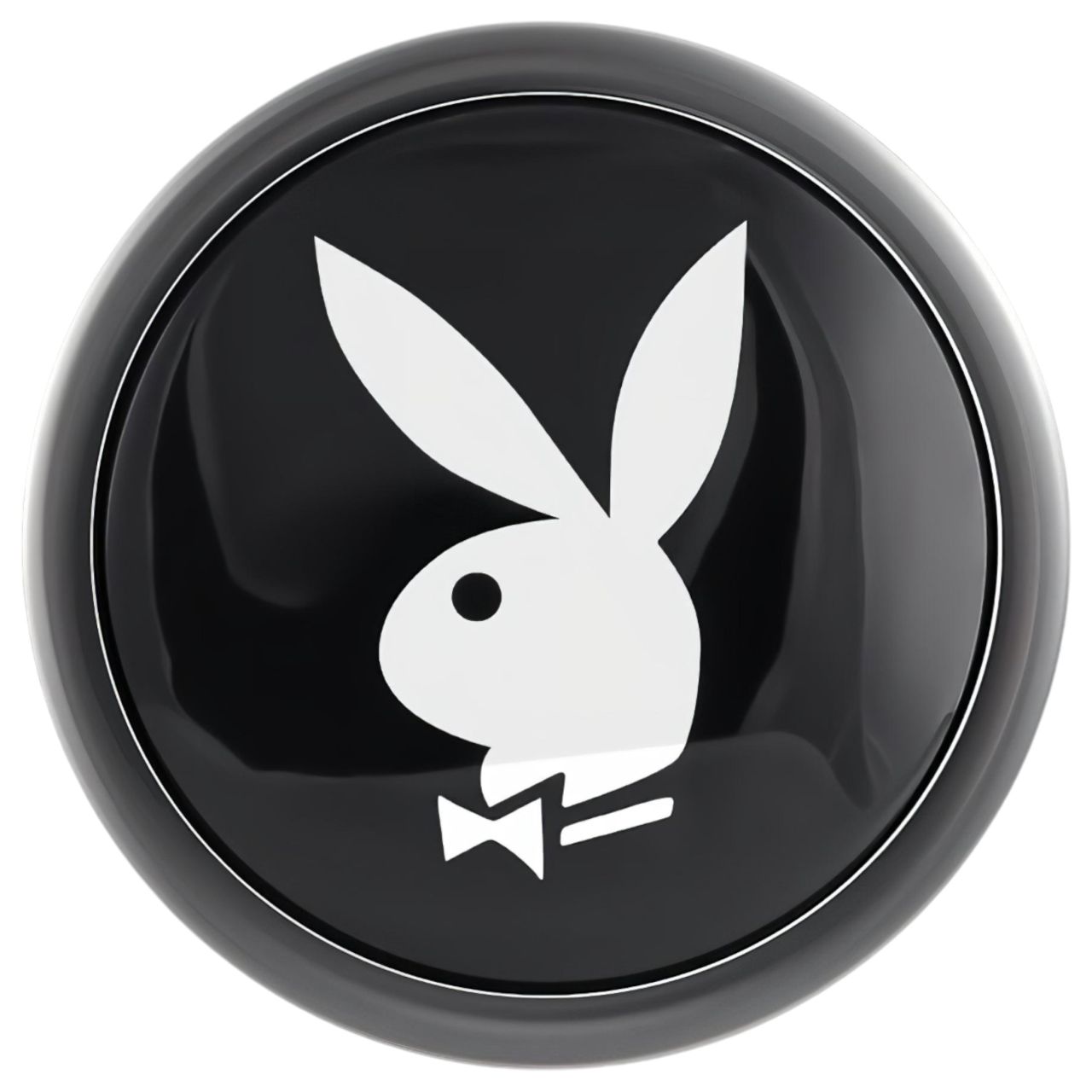 Playboy Tux - anál plug - kicsi (ezüst)