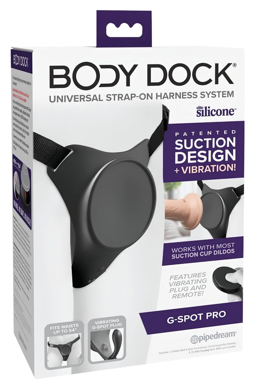 / Body Dock G-pont Pro - akkus, rádiós felcsatolható alsó (fekete)