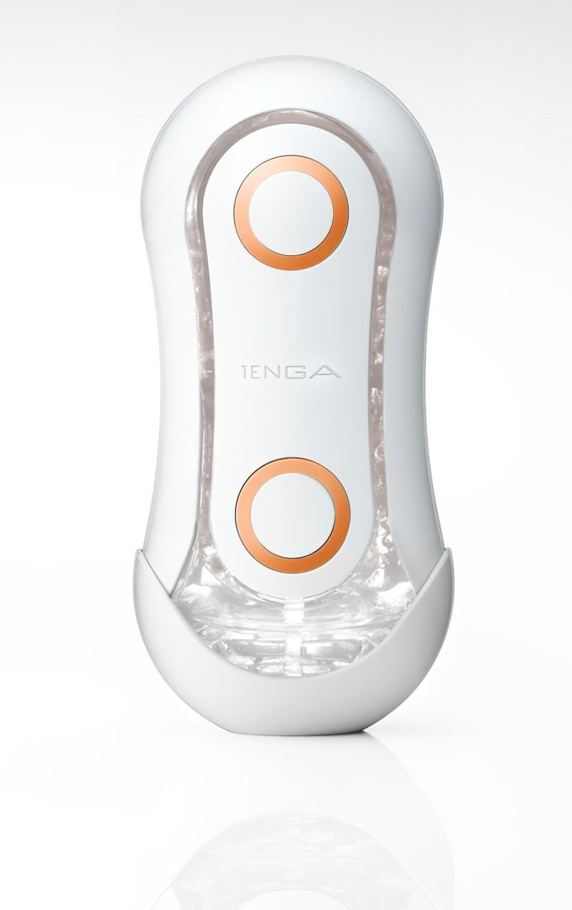 TENGA Flip Orb Crash - szuper maszturbátor (narancs-fehér)