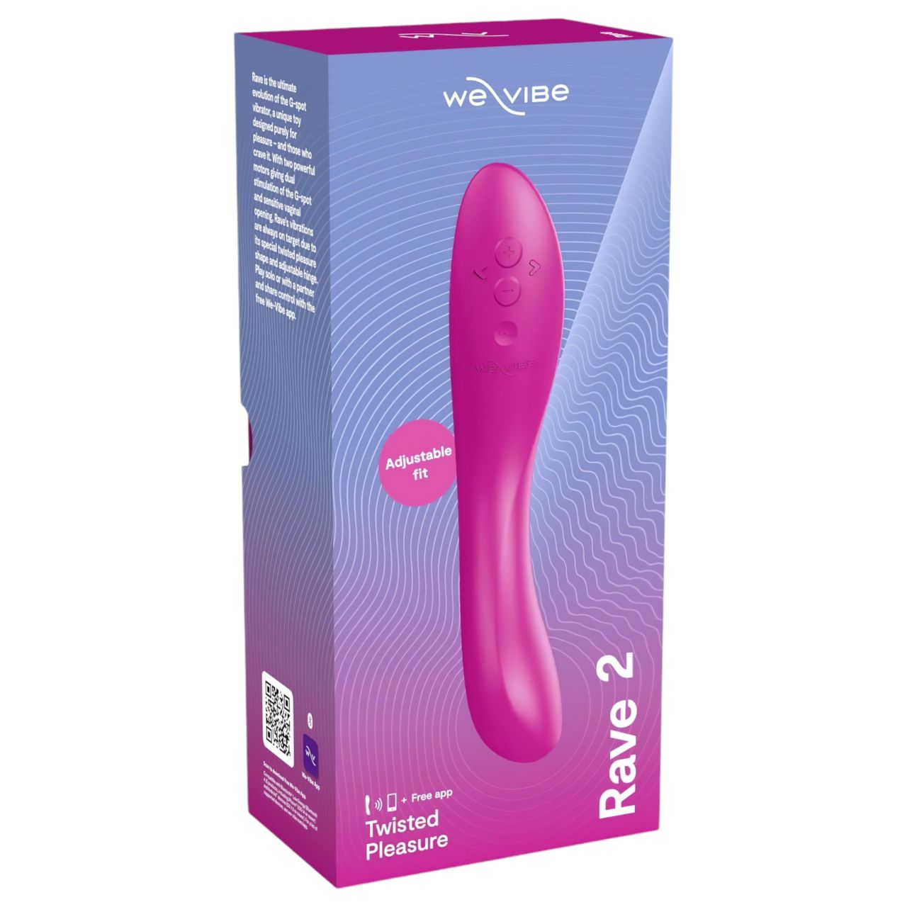 We-Vibe Rave 2 - okos, akkus G-pont vibrátor (pink)