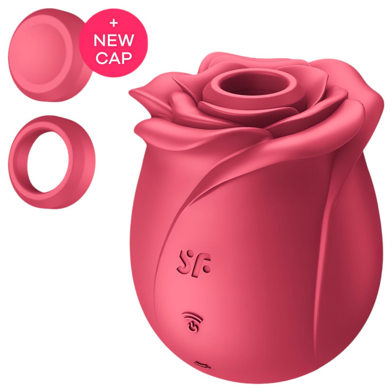 Satisfyer Pro 2 Rose Classic - léghullámos csiklóizgató (piros)