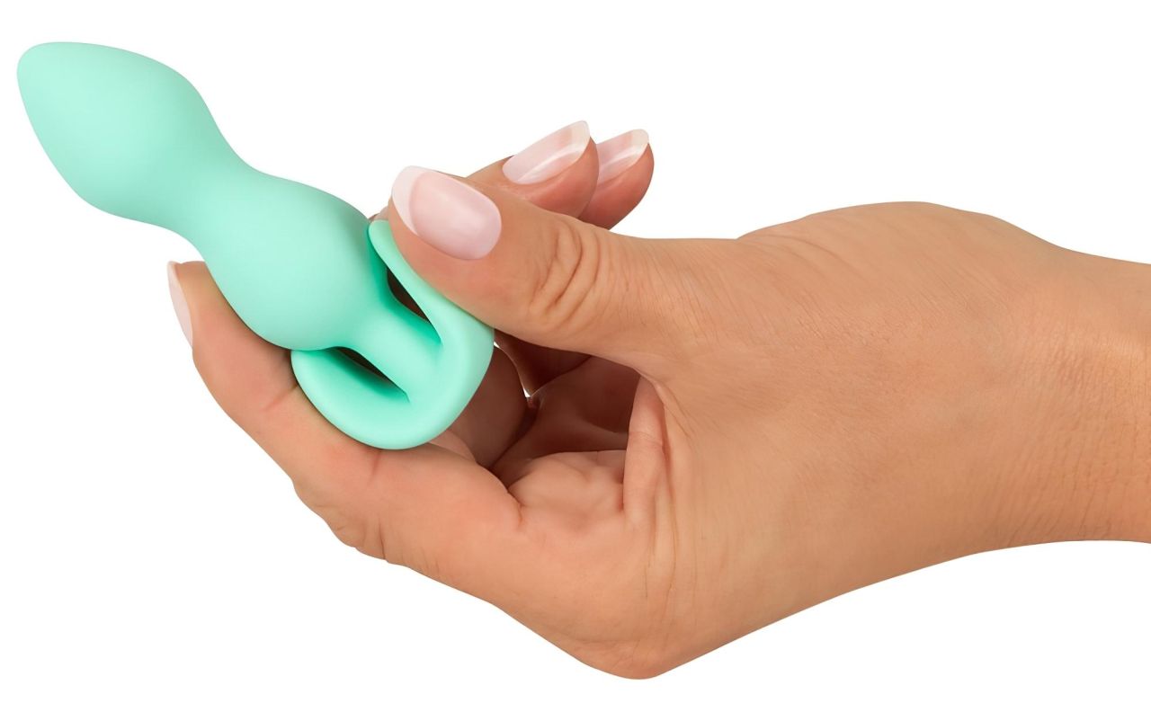 Cuties Mini Butt Plug - szilikon anál plug - menta (2,3cm)