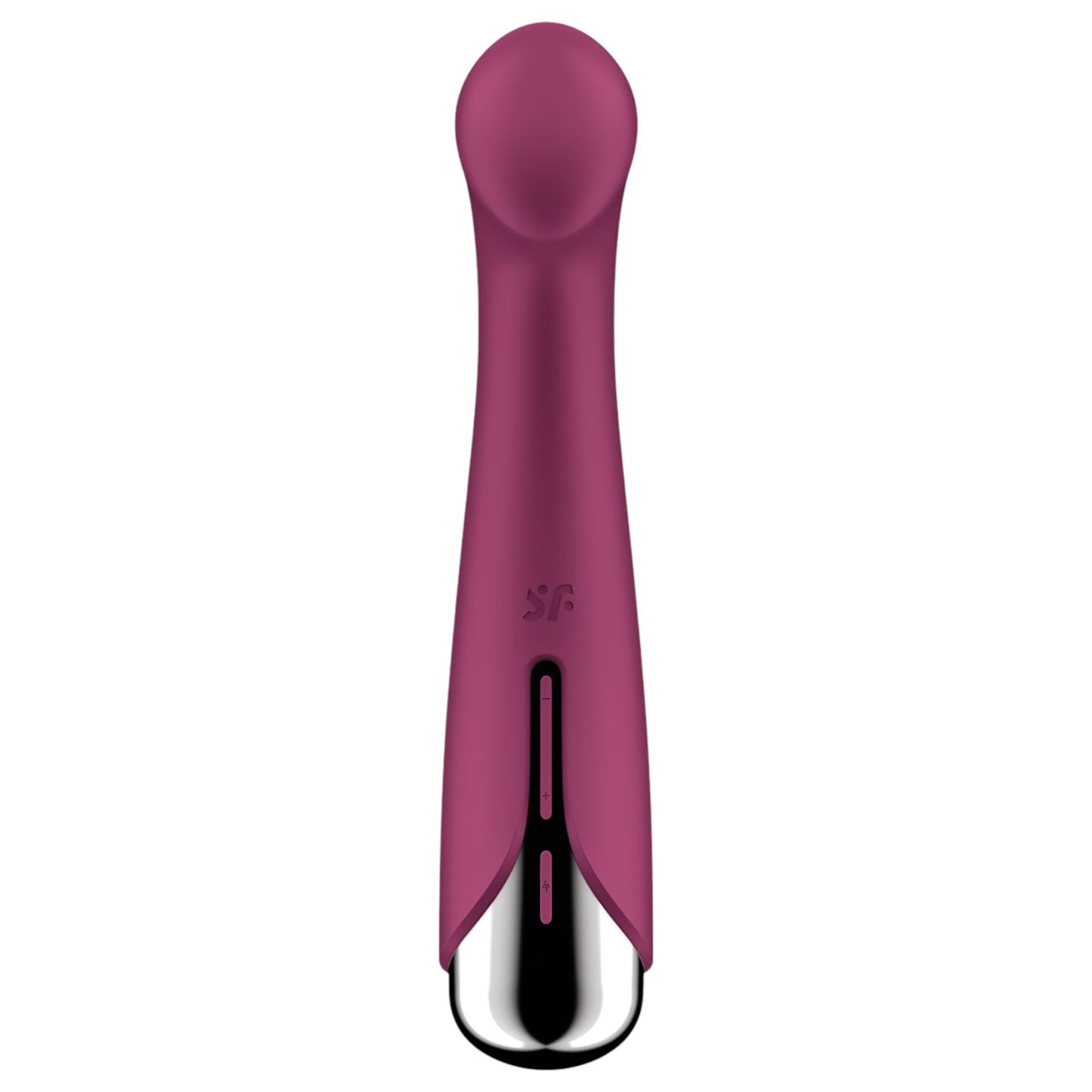 Satisfyer Spinning G-Spot 1 - forgó fejes G-pont vibrátor (piros)