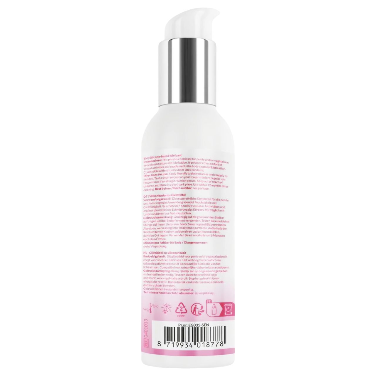 EasyGlide Sensitive - szilikonbázisú síkosító (150 ml)