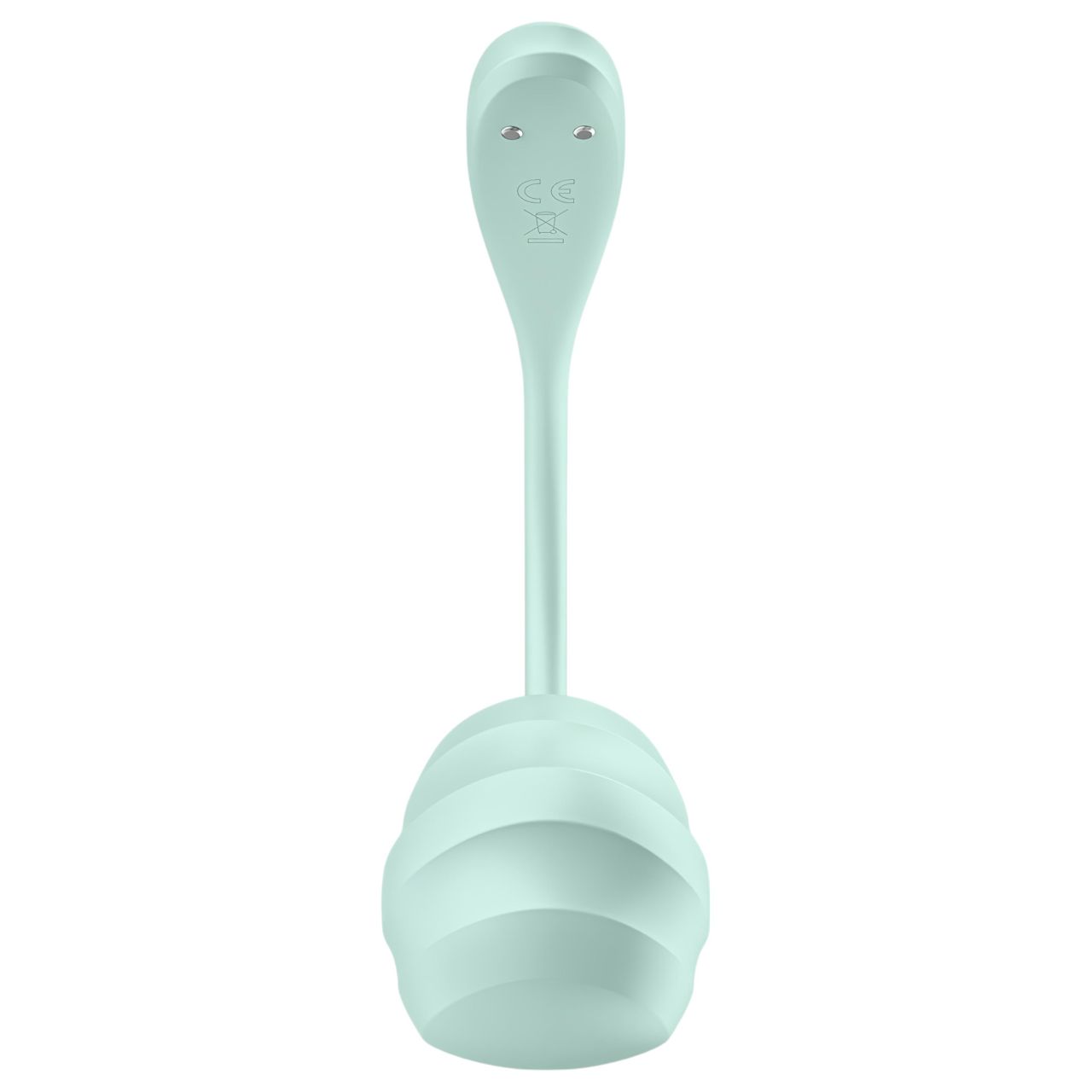 Satisfyer Smooth Petal - okos vibrációs tojás (zöld)