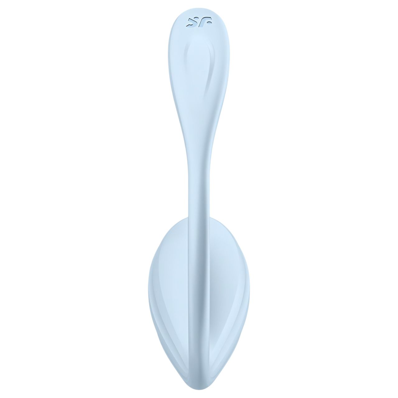 Satisfyer Smooth Petal - okos vibrációs tojás (kék)