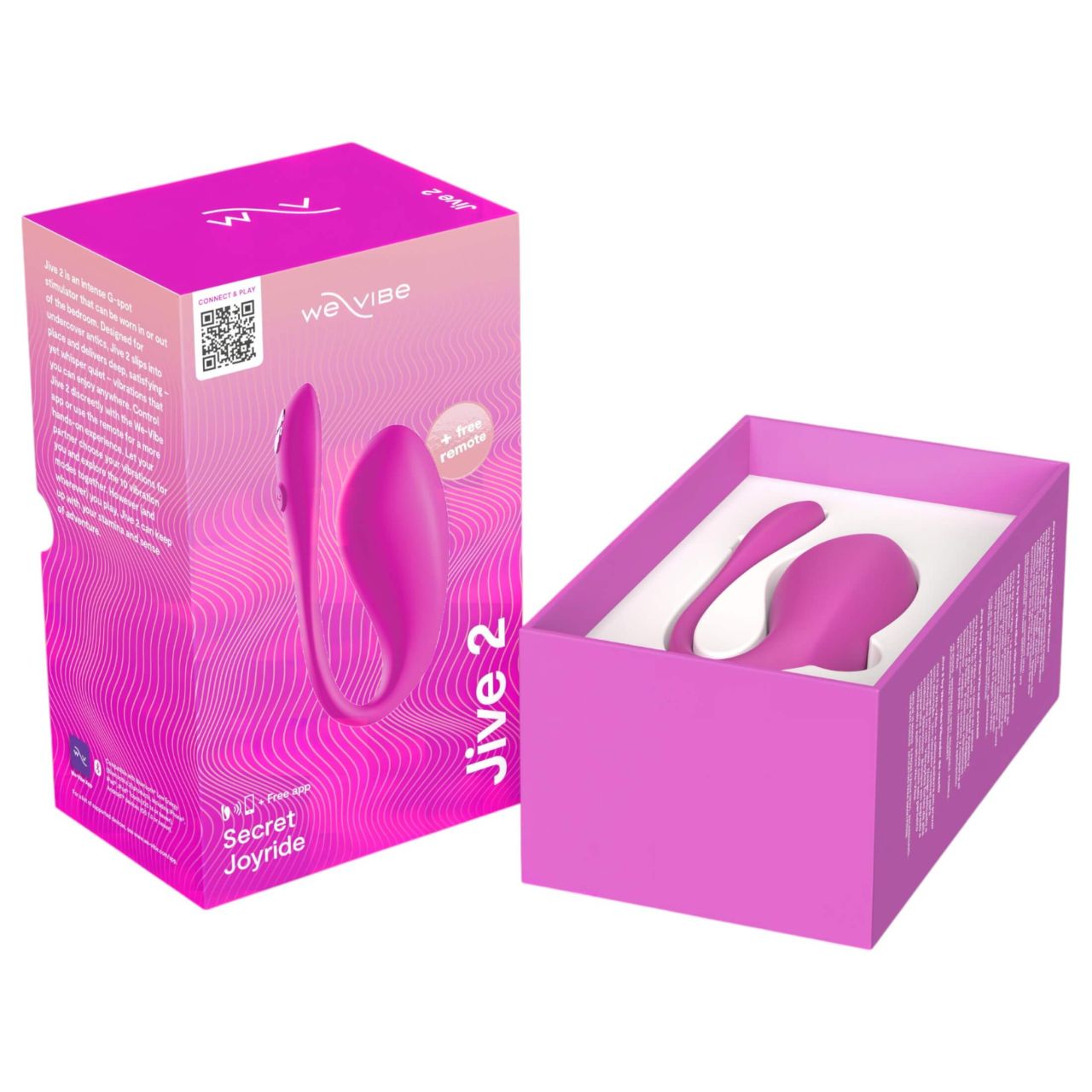 We-Vibe Jive 2 - akkus, okos vibrotojás (pink)