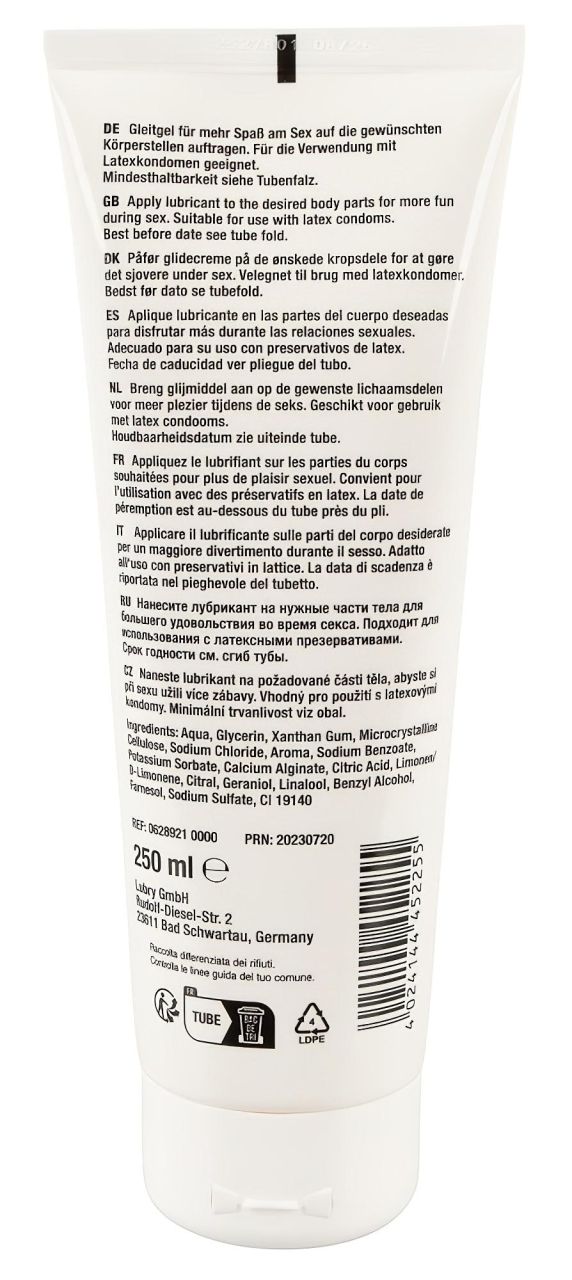 Műsperma síkosító - ananász (250ml)