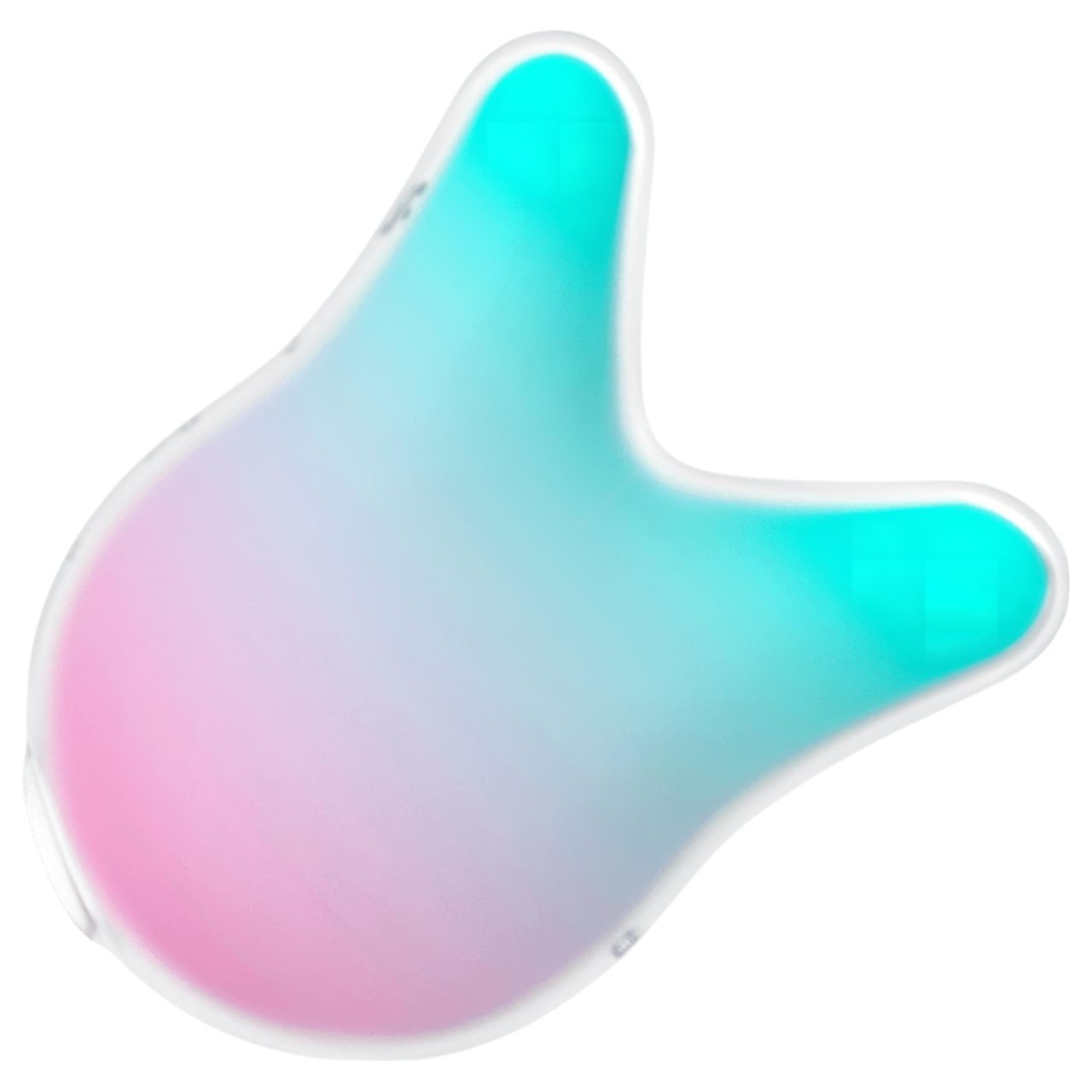 Satisfyer Mermaid Vibes - léghullámos csiklóizgató (menta-pink)