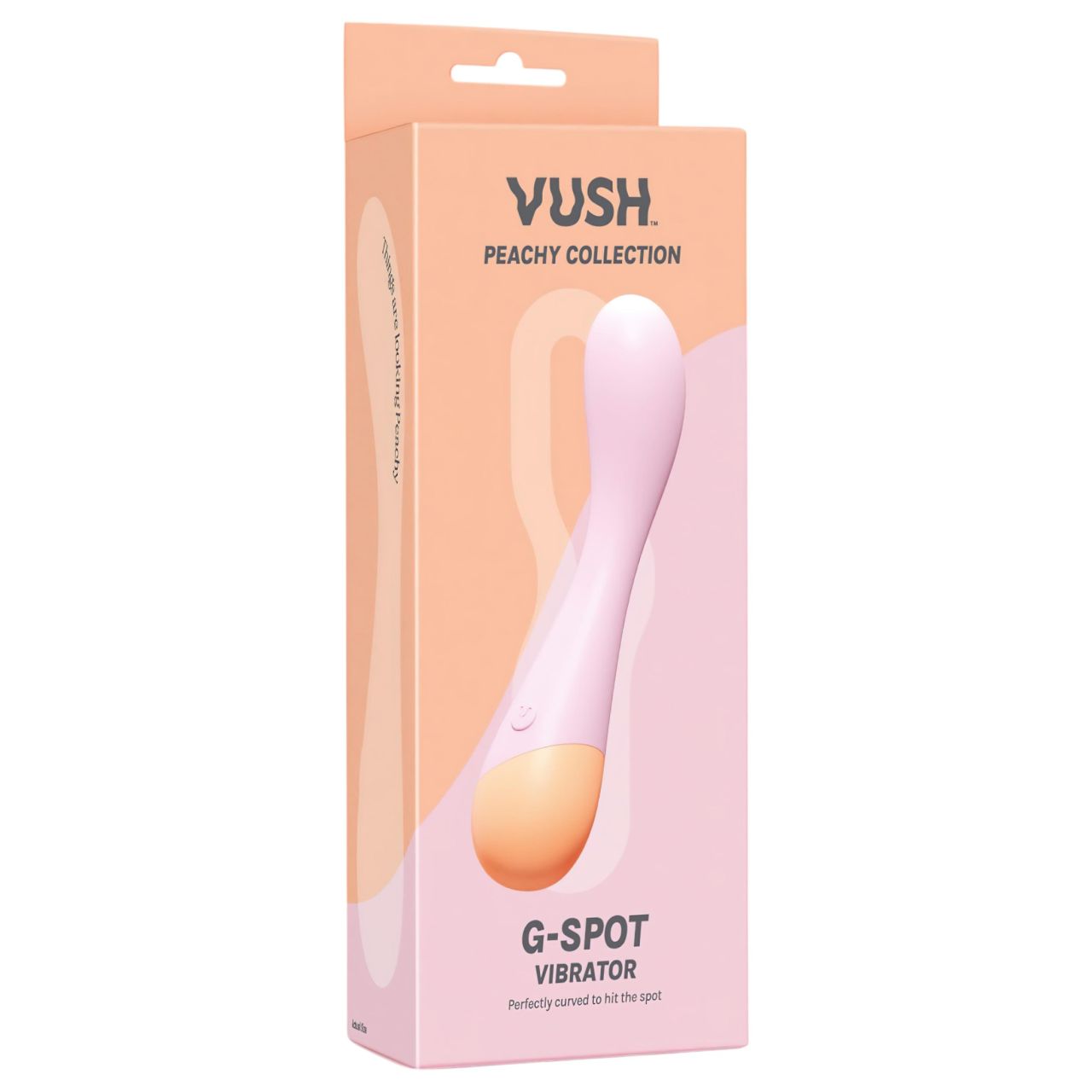 Vush Peachy G-Spot - akkus G-pont vibrátor (pink)