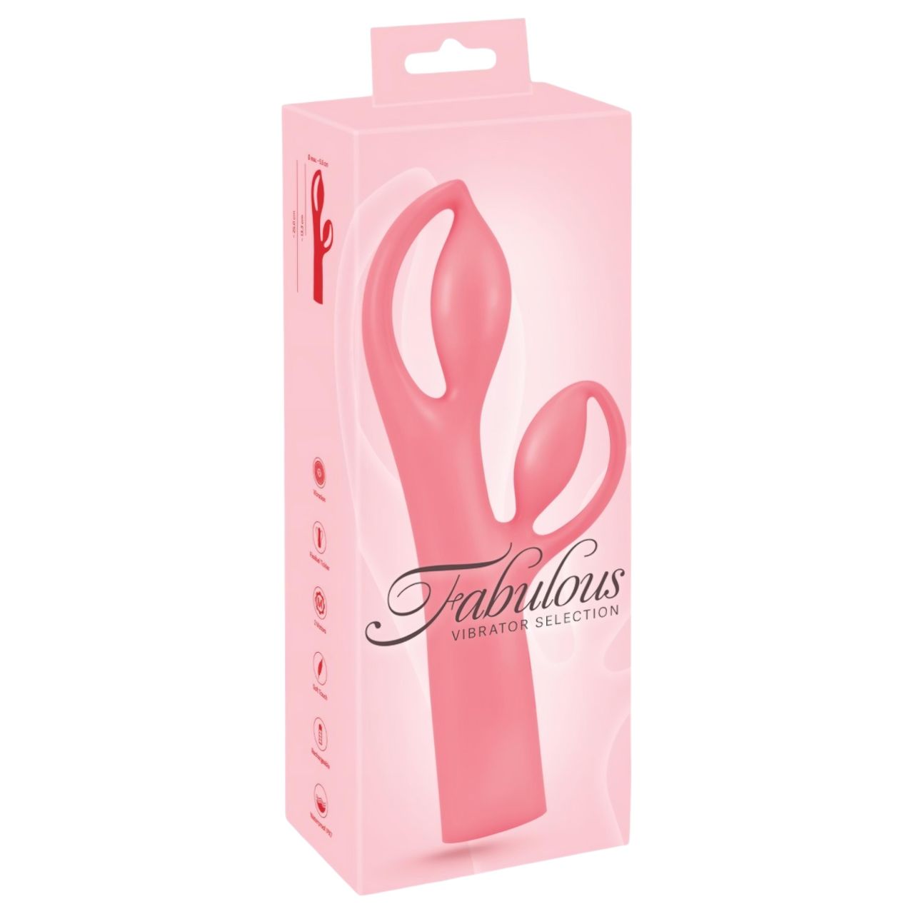 You2Toys Fabulous - akkus csiklókaros vibrátor (pink)