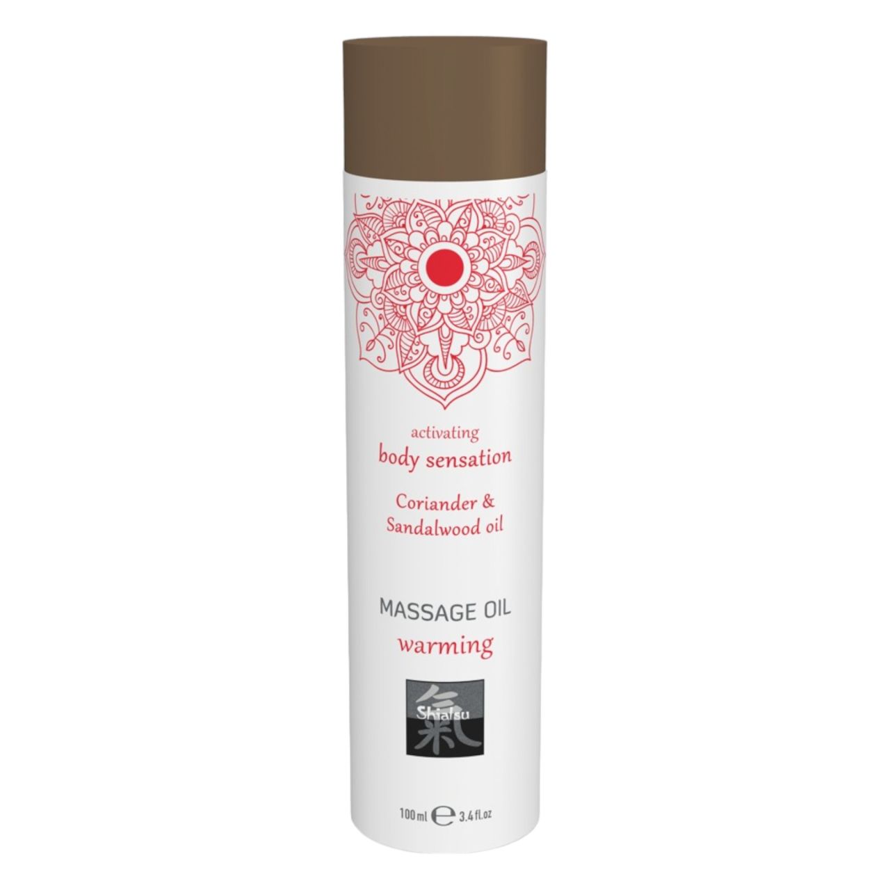 Shiatsu Warming - melegítő masszázsolaj koriander-szantál 100ml