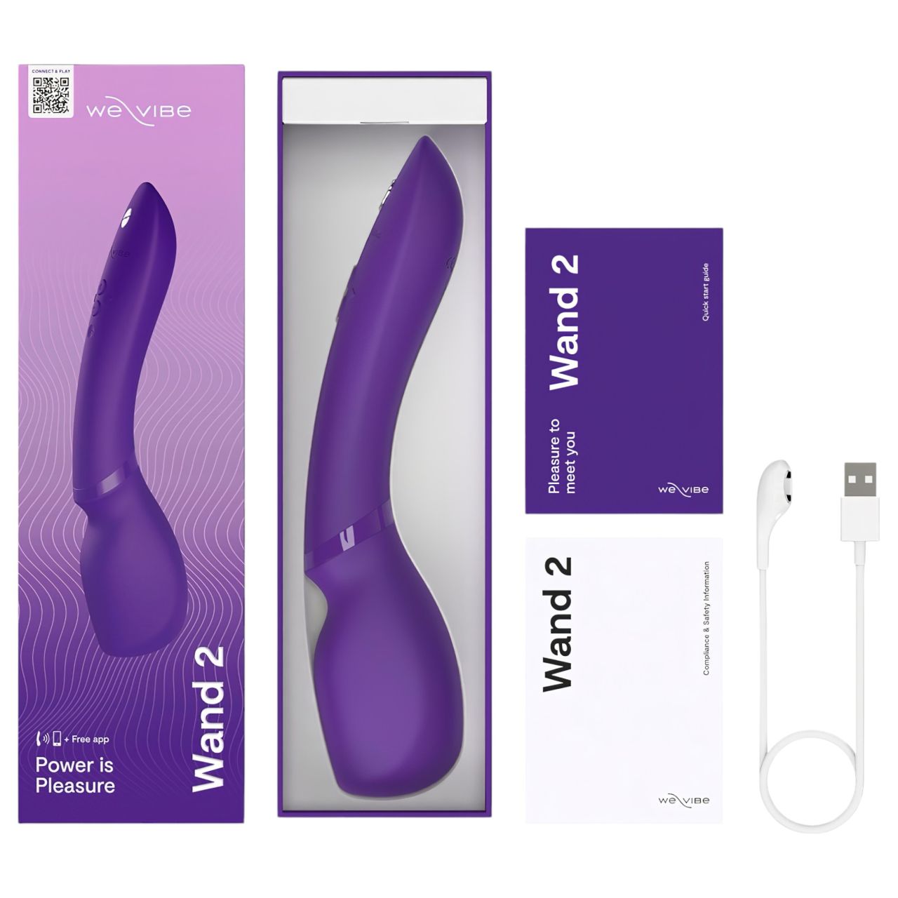 We-Vibe Wand 2 - okos masszírozó vibrátor