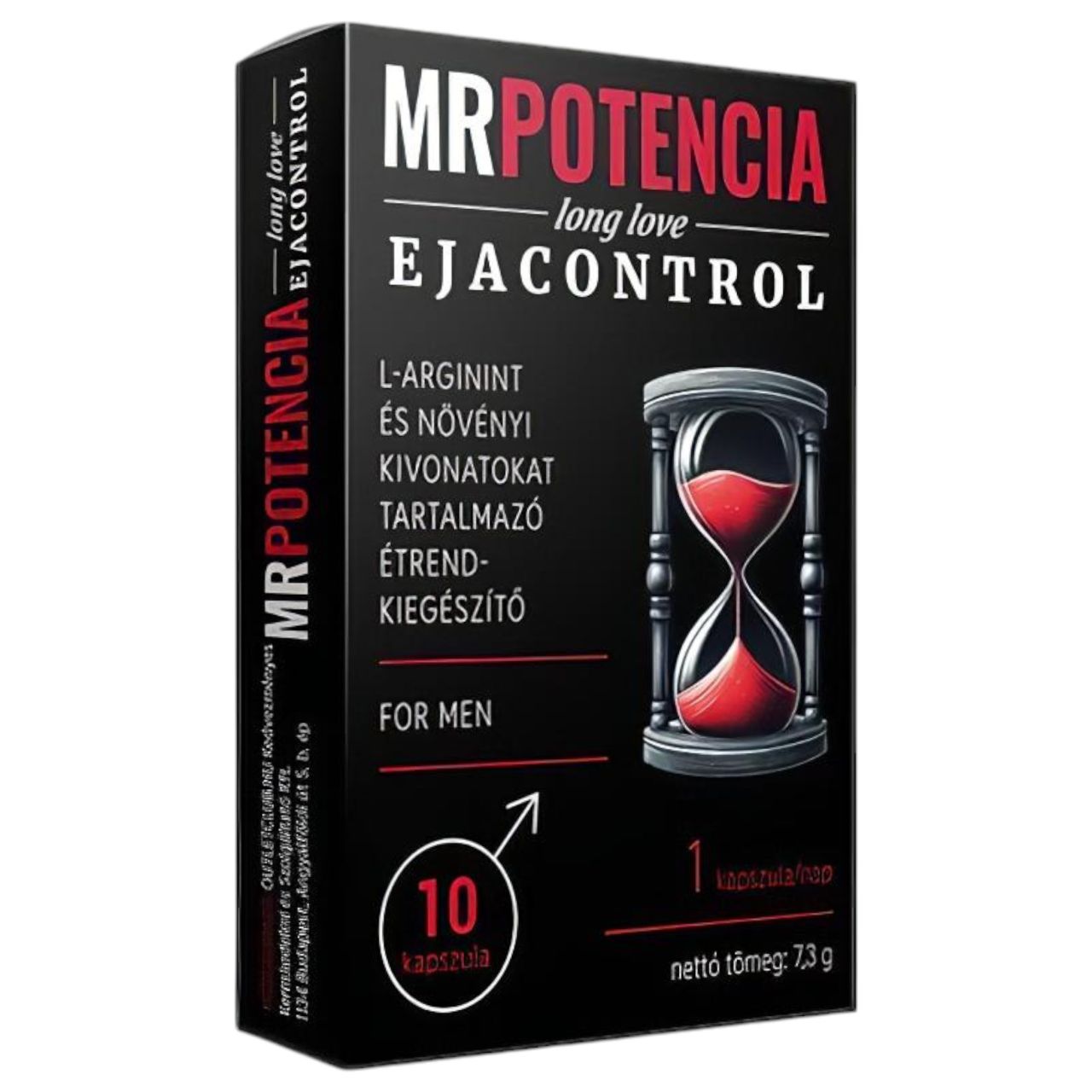 MrPotencia Long Love Ejacontrol - késleltető kapszula (10db)