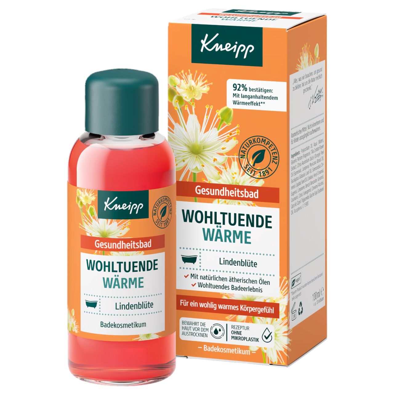 Kneipp Fürdőolaj - Nyugtató melegség (100ml)